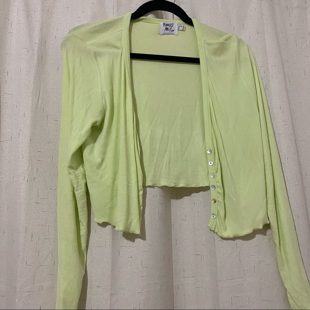 Princess polly cropped cardigan